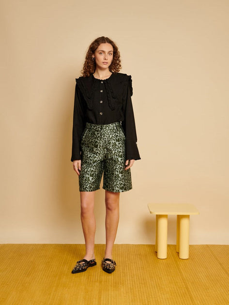 Ghospell Ebba Leopard Shorts – Sister Jane
