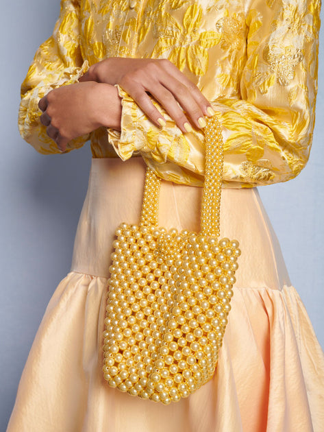 DREAM Ochre Bead Bag – Sister Jane