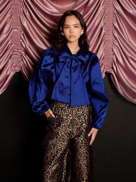 Marylin Taffeta Bow Blouse – Sister Jane