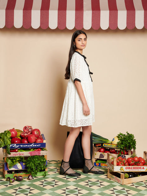 Vanilla Lace Mini Dress – Sister Jane