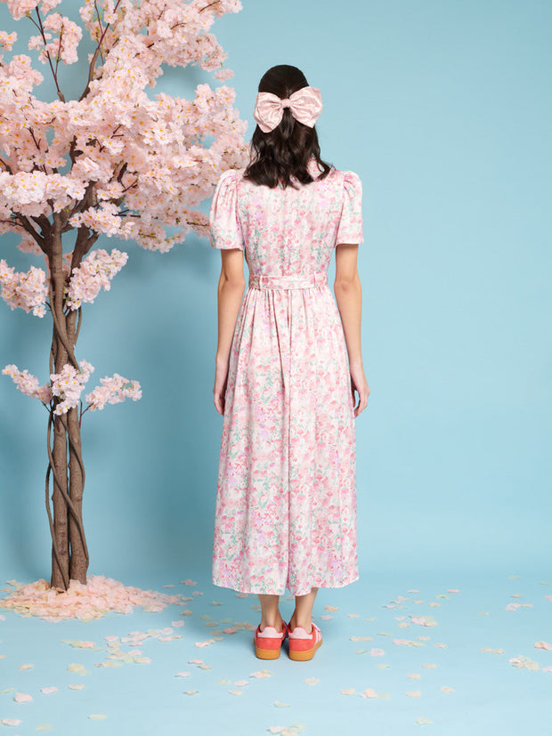Kanzan Floral Midi Dress