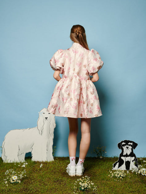 Oak Flower Jacquard Dress – Sister Jane