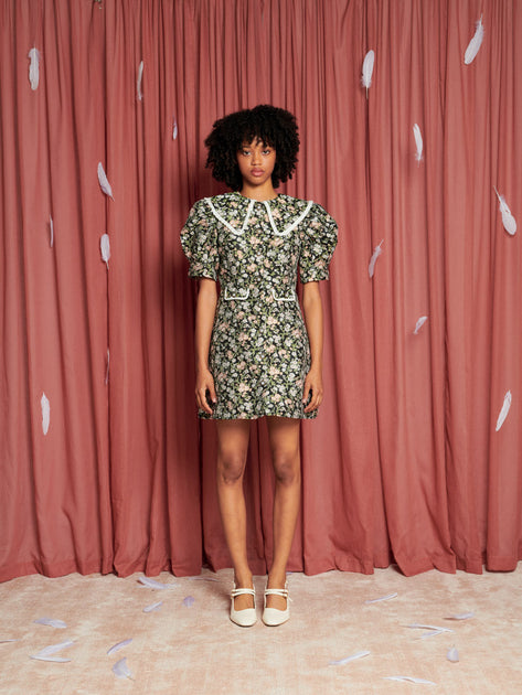 ワンピース Sister Jane Raphael Jacquard Mini Dress DR2191BLK_2_eef9f61e-2e52-4321