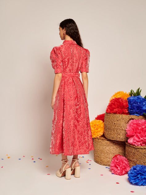 【Sister Jane】La Fiesta Enchanted ジャガード ミディドレス Enchanted Jacquard Midi Dress – Sister Jane