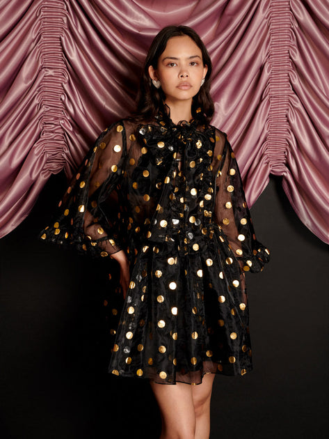 Swing Spot Organza Mini Dress – Sister Jane Swing Spot Organza Mini Dress – Sister Jane