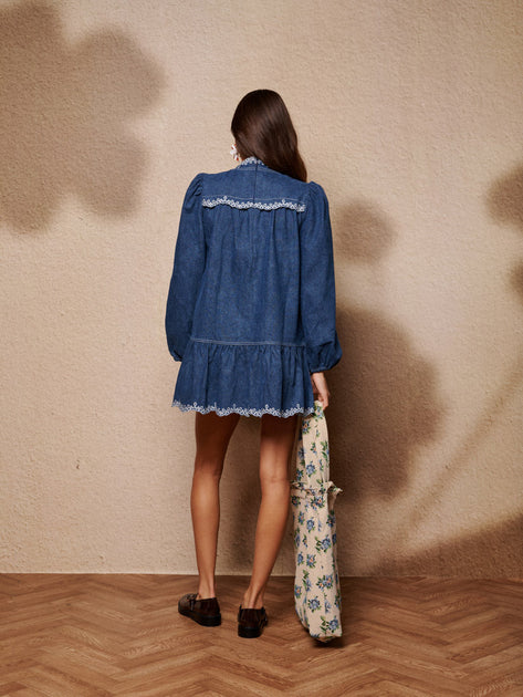 Haze Denim Mini Dress – Sister Jane