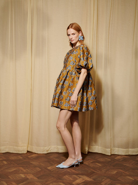 DREAM Honey Jacquard Mini Dress – Sister Jane