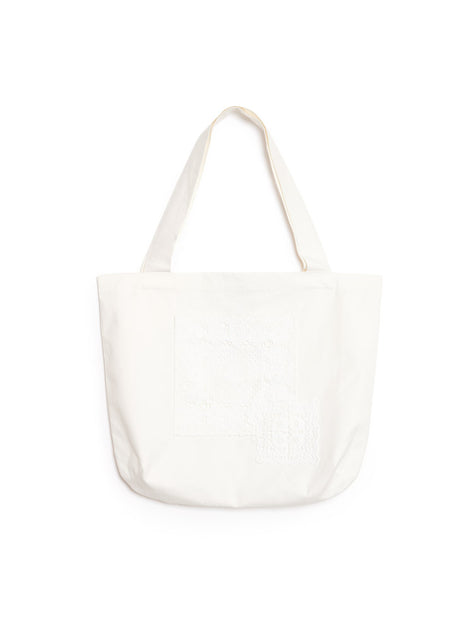 Chalk Crochet Trim Tote Bag – Sister Jane