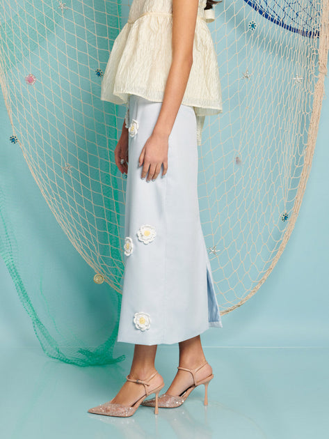 DREAM River Flower Midi Skirt – Sister Jane