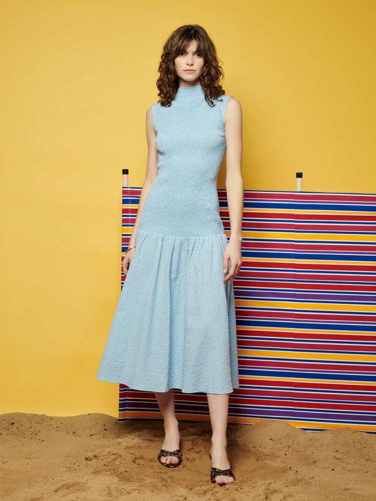 GHOSPELL MIDI DRESS M ワンピース