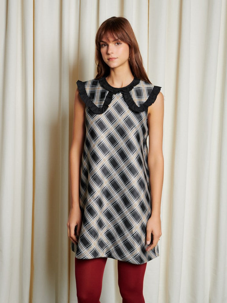 Ghospell Morven Check Mini Dress – Sister Jane
