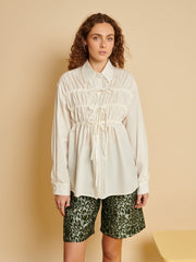 <b> Ghospell </b>Disa Drawstring Shirt