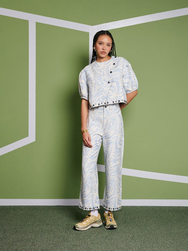 <b> Ghospell </b> Serena Zebra Trousers