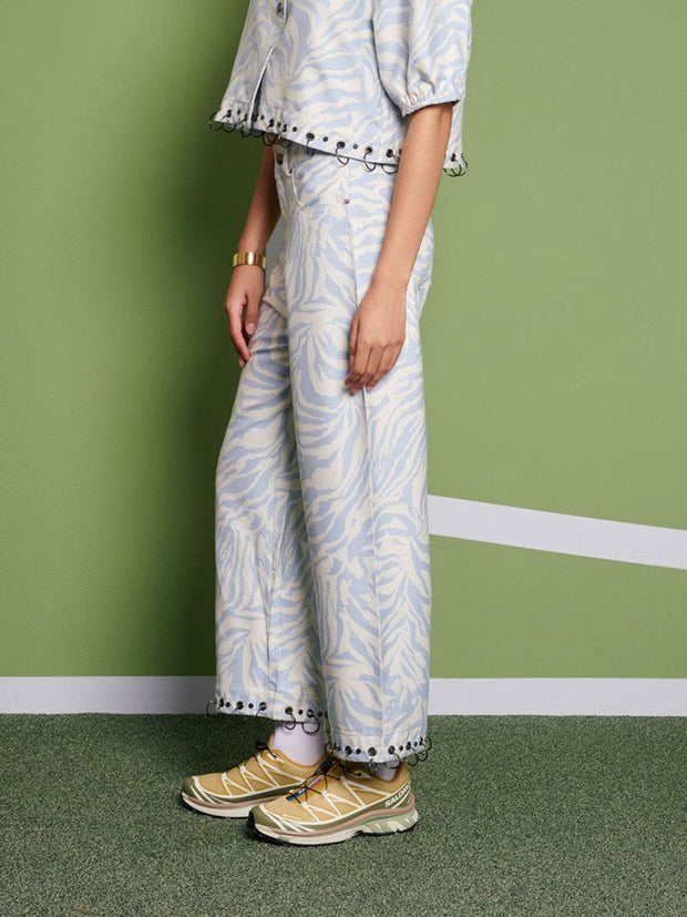 <b> Ghospell </b> Serena Zebra Trousers