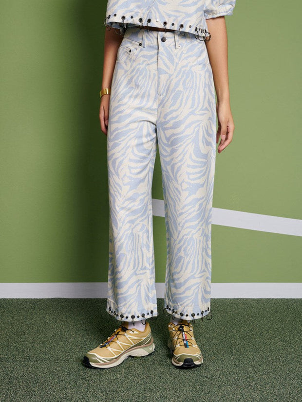 <b> Ghospell </b> Serena Zebra Trousers