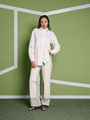 <b> Ghospell </b> Maria Oversized Shirt