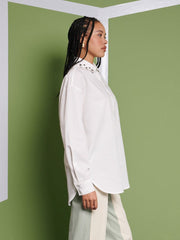 <b> Ghospell </b> Maria Oversized Shirt