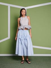 <b> Ghospell </b> Martina Polka Dot Top