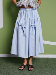 <b> Ghospell </b> Dina Midi Skirt