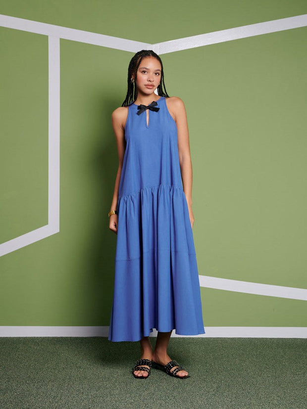 <b> Ghospell </b> Ellie Oversized Midi Dress