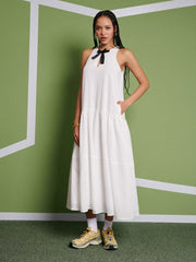 <b> Ghospell </b> Nicola Oversized Midi Dress