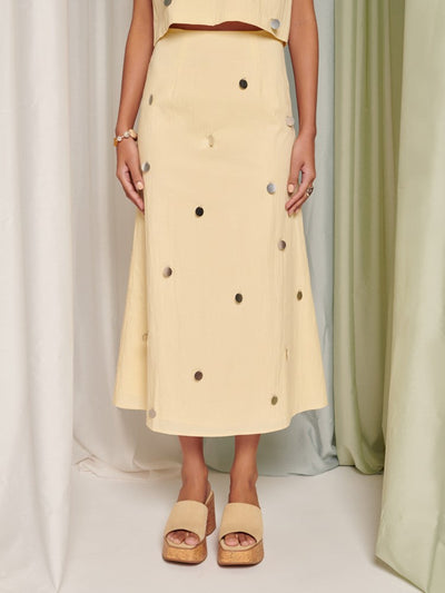 <b> Ghospell </b> Solana Midi Skirt