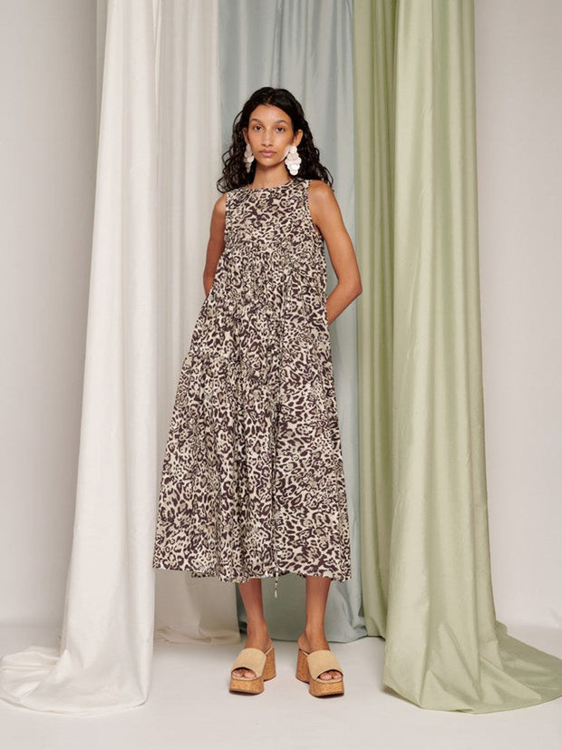 <b> Ghospell </b> Mattie Midi Dress