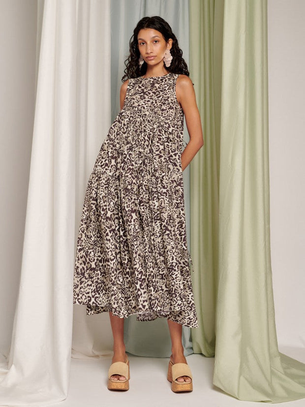 <b> Ghospell </b> Mattie Midi Dress