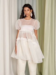 <b> Ghospell </b> Lennie Sheer Mini Dress