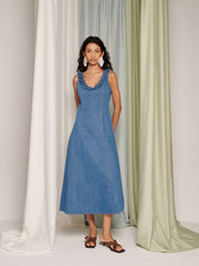 <b> Ghospell </b> Irene Midi Dress