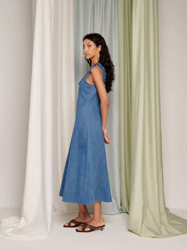 <b> Ghospell </b> Irene Midi Dress