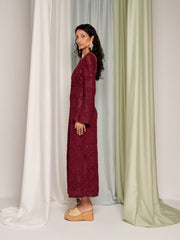 <b> Ghospell </b> Vicky Crochet Maxi Dress