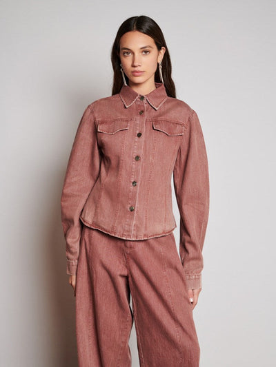<b> Ghospell </b> Britt Denim Shirt
