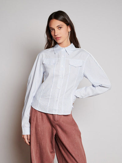 <b> Ghospell </b> Tali Stripe Shirt