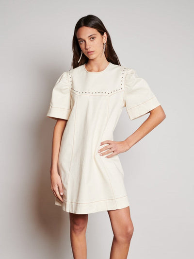 <b> Ghospell </b> Quincey Drill Mini Dress