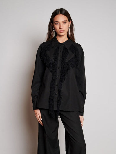 <b> Ghospell </b> Georgie Fringe Shirt