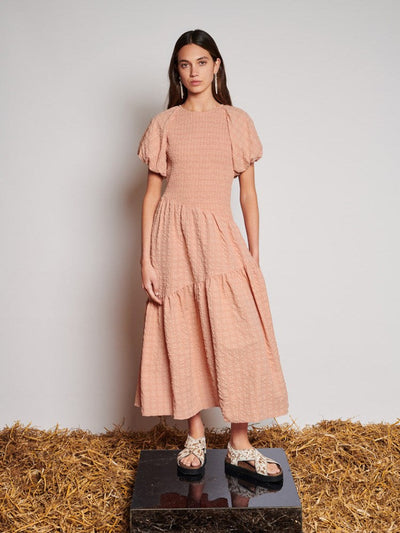 <b> Ghospell </b> Keziah Check Midi Dress