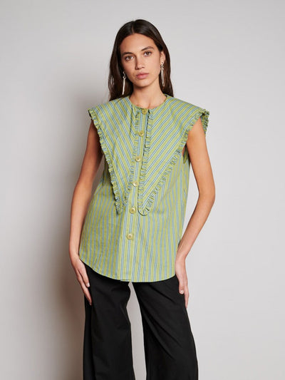 <b> Ghospell </b> Josephine Stripe Shirt
