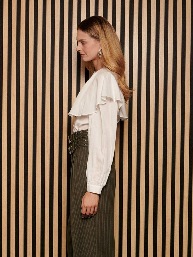 <b> Ghospell </b> Marla Cape Blouse