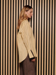<b> Ghospell </b> Nita Stripe Shirt