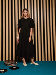 <b> Ghospell </b> Domi Jacquard Midi Dress