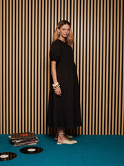 <b> Ghospell </b> Domi Jacquard Midi Dress