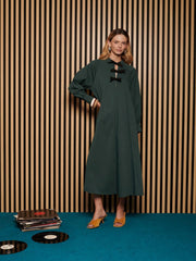 <b> Ghospell </b> Fifer Midi Dress