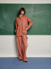 <b> Ghospell </b> Izya Denim Shirt