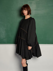 <b> Ghospell </b> Angela Trim Mini Dress