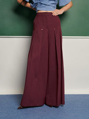 <b> Ghospell </b> Kiraz Pleated Trousers