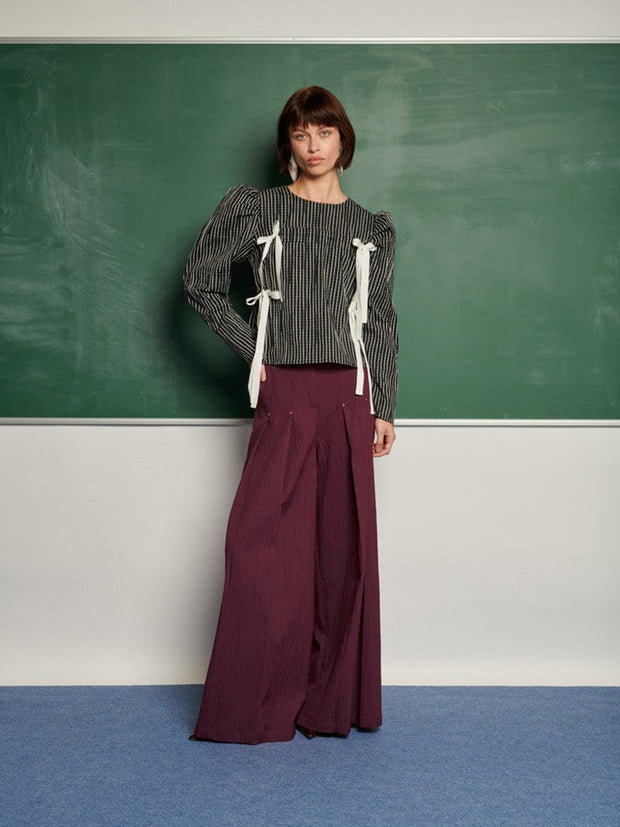 <b> Ghospell </b> Prisha Ruched Top