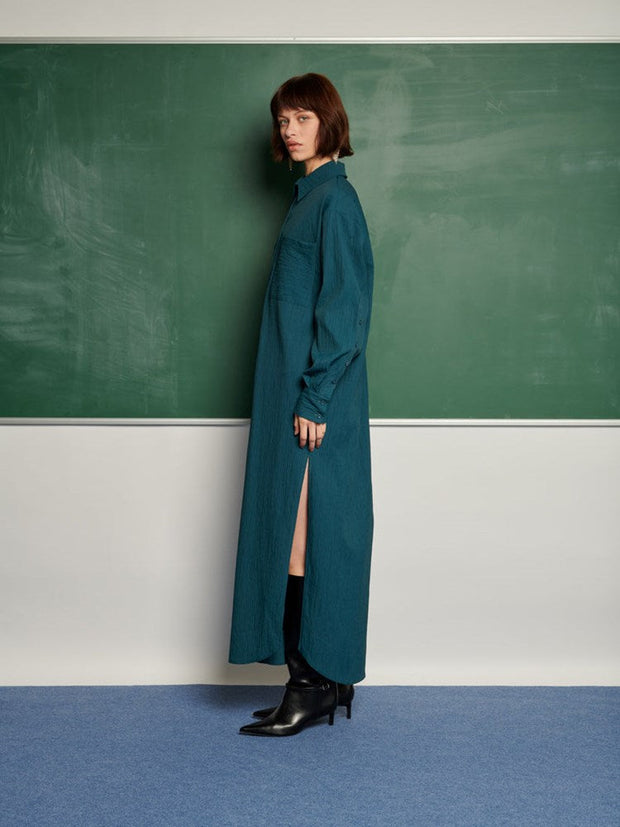 <b> Ghospell </b> Indira Maxi Shirt Dress