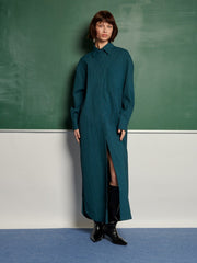 <b> Ghospell </b> Indira Maxi Shirt Dress