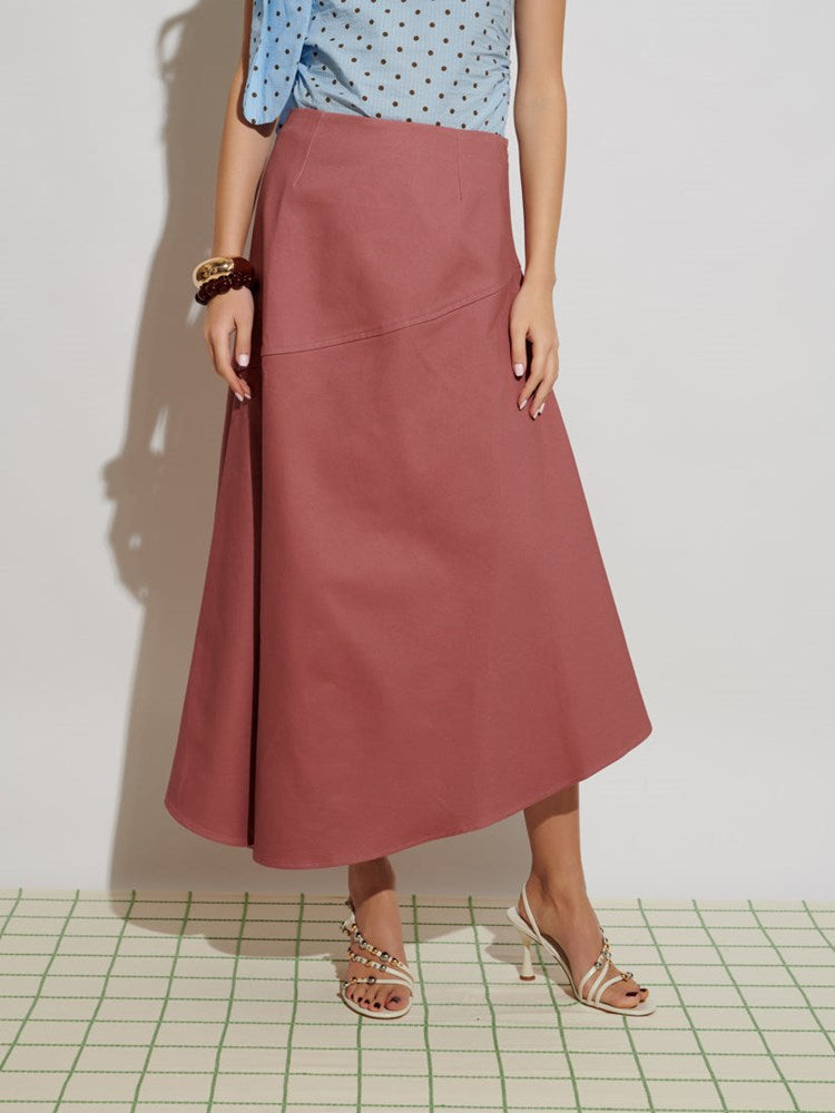 <b> < b> Stéphanie Midi Skirt
